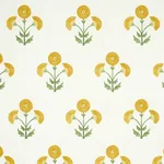 SARANDA FLOWER - MARIGOLD Schumacher Wallpaper | Wallpaper T SARANDA FLOWER MARIGOLD Schumacher Wallpaper wallpaper - SKU 5012411