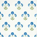 SARANDA FLOWER - ROYAL Schumacher Wallpaper | Wallpaper Twin SARANDA FLOWER ROYAL Schumacher Wallpaper wallpaper - SKU 5012412