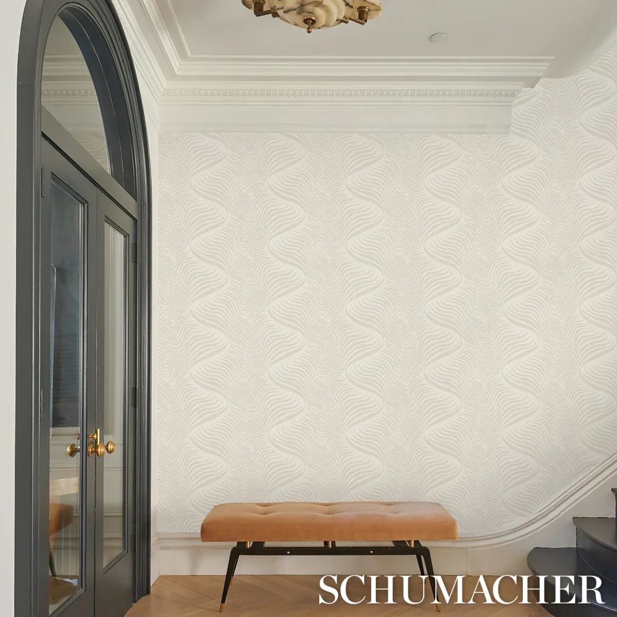 SAUVAGE DOVE Schumacher Wallpaper wallpaper - SKU 5014151