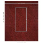 SAZ PAISLEY - BURGUNDY Schumacher Wallpaper | Wallpaper Twin SAZ PAISLEY BURGUNDY Schumacher Wallpaper wallpaper - SKU 5012902