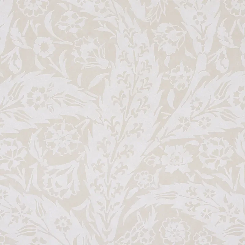 SAZ PAISLEY - IVORY Schumacher Wallpaper | Wallpaper Twins SAZ PAISLEY IVORY Schumacher Wallpaper wallpaper - SKU 5012901