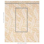 SAZ PAISLEY - OCHRE Schumacher Wallpaper | Wallpaper Twins SAZ PAISLEY OCHRE Schumacher Wallpaper wallpaper - SKU 5012900