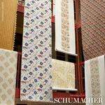SAZ PAISLEY - OCHRE Schumacher Wallpaper | Wallpaper Twins SAZ PAISLEY OCHRE Schumacher Wallpaper wallpaper - SKU 5012900