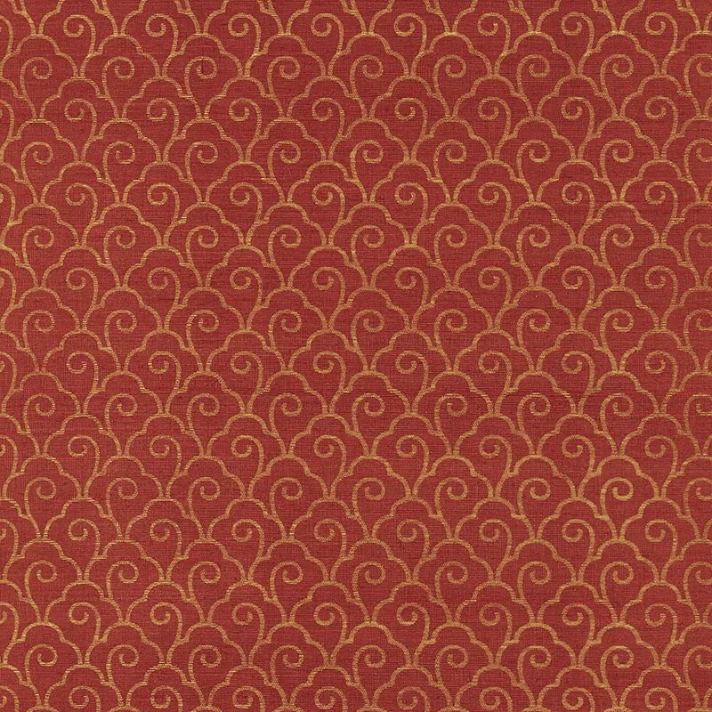 5008302 | SCALLOP FILIGREE SISAL – GOLD ON LACQUER