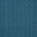 SCALLOP FILIGREE SISAL LAPIS ON PEACOCK Schumacher Wallpaper wallpaper - SKU 5008300