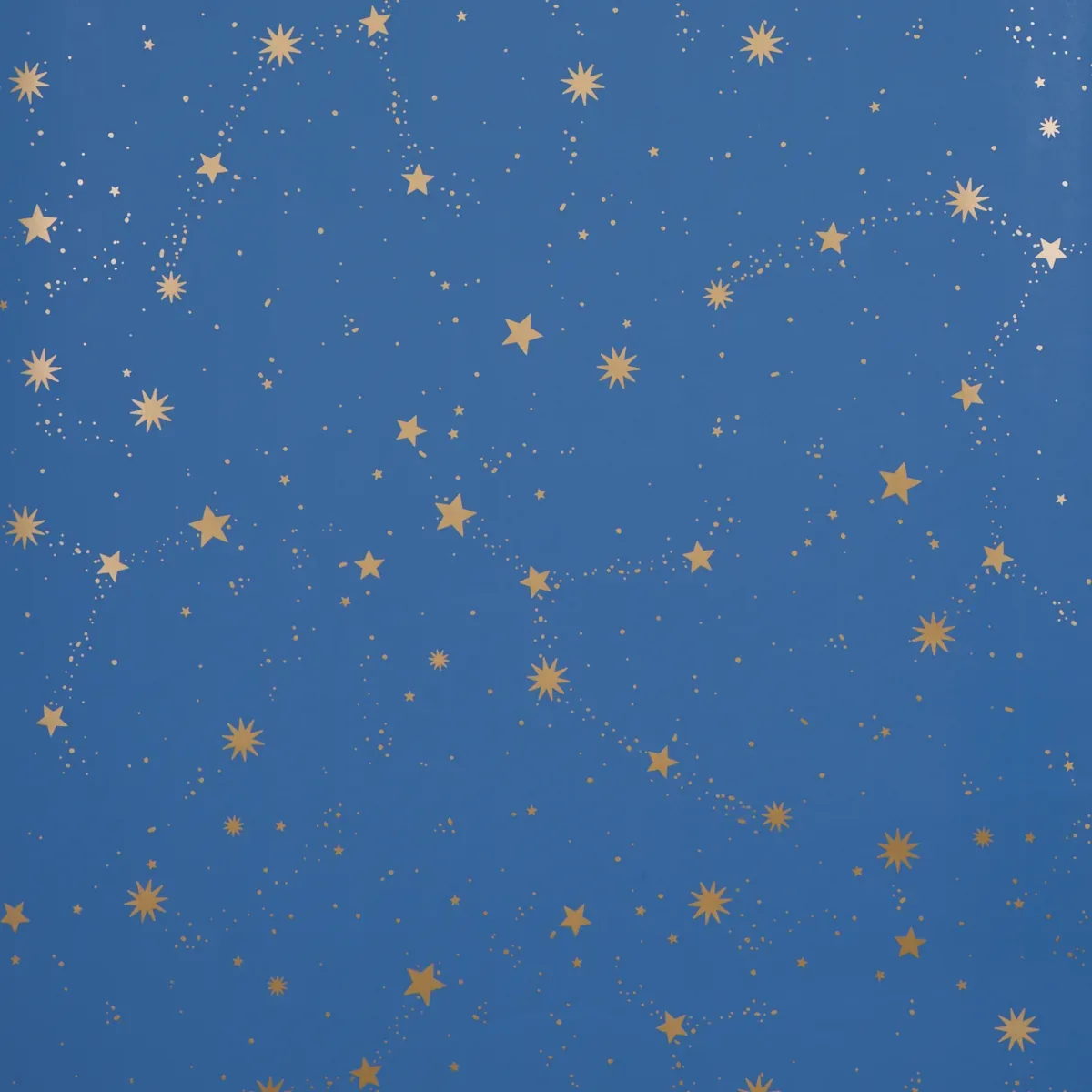 SCATTERED STARS NIGHT Schumacher Wallpaper wallpaper - SKU 5014141