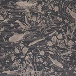 SEA GARDEN CHARCOAL Schumacher Wallpaper wallpaper - SKU 5013281