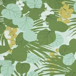 SEA GRAPES PALM Schumacher Wallpaper wallpaper - SKU 5011730