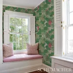 SEA GRAPES PALM Schumacher Wallpaper wallpaper - SKU 5011730