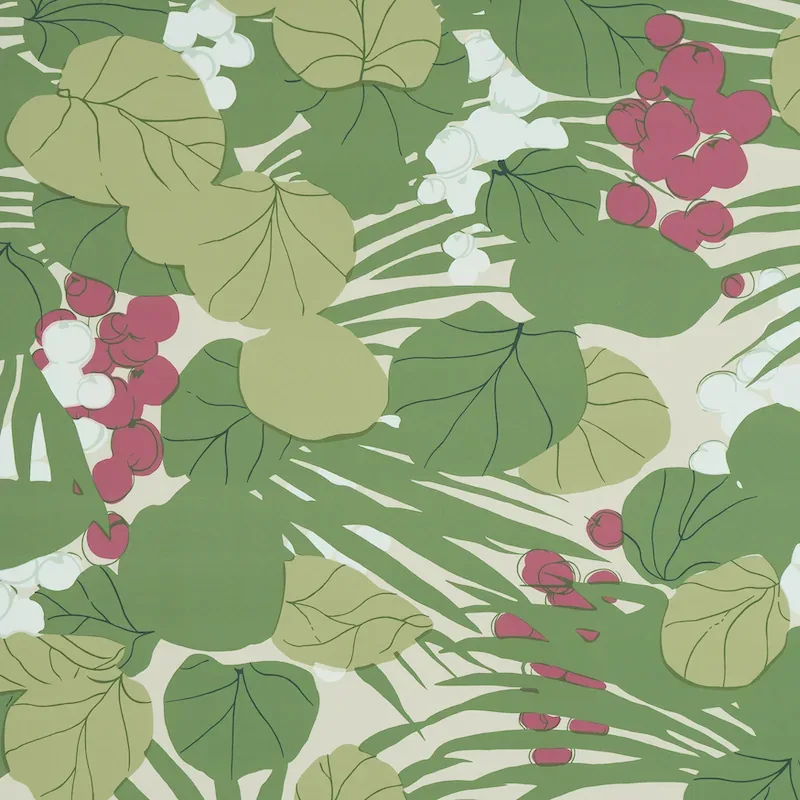 SEA GRAPES TROPICAL Schumacher Wallpaper wallpaper - SKU 5011731