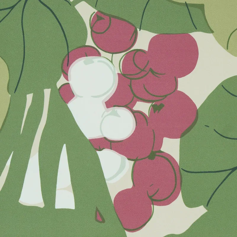 SEA GRAPES TROPICAL Schumacher Wallpaper wallpaper - SKU 5011731