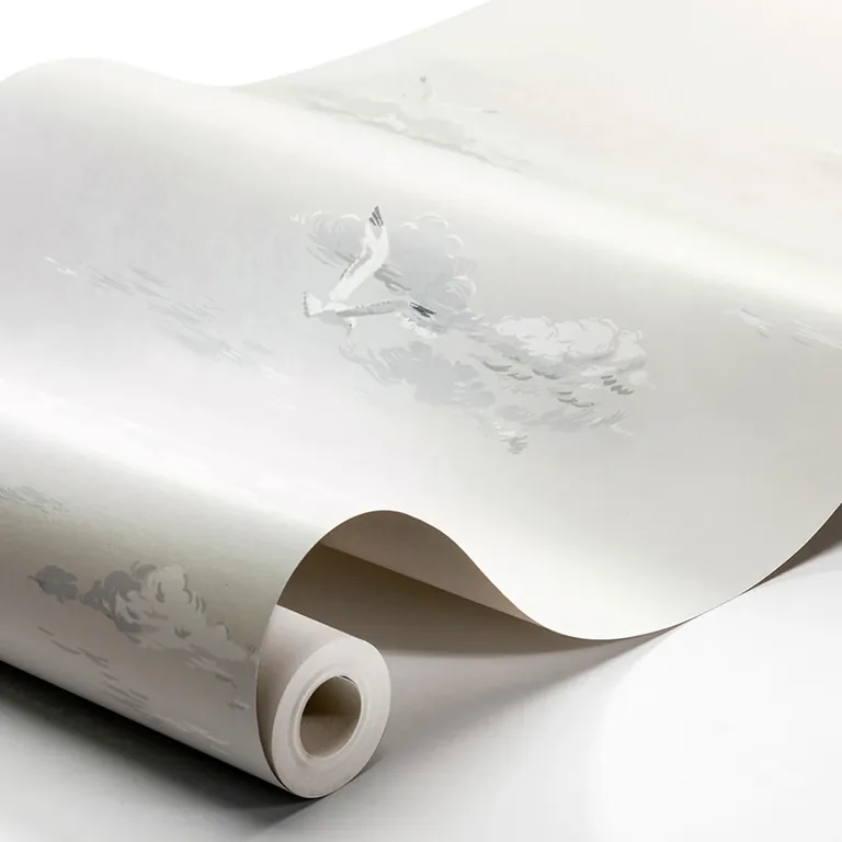 Schumacher SEAGULLS wallpaper, color GREY, SKU 8857