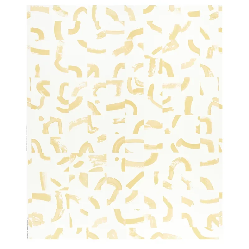 SEPIESSA PANEL SET YELLOW Schumacher Wallpaper wallpaper - SKU 5009493
