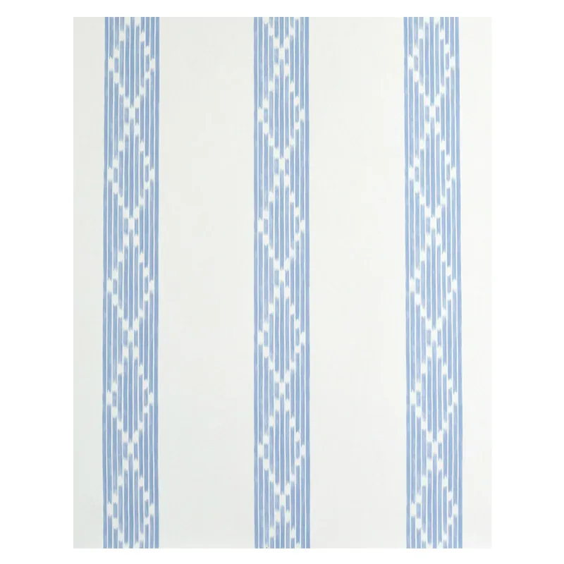 SEQUOIA STRIPE - BLUE Schumacher Wallpaper | Wallpaper Twins SEQUOIA STRIPE BLUE Schumacher Wallpaper wallpaper - SKU 5011532