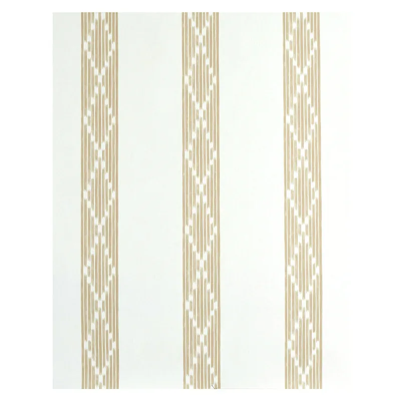 SEQUOIA STRIPE CAMEL Schumacher Wallpaper wallpaper - SKU 5011531
