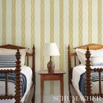 SEQUOIA STRIPE SISAL RUSSET Schumacher Wallpaper wallpaper - SKU 5011810