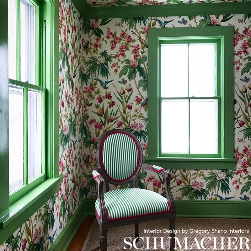 SEYCHELLES - IVORY Schumacher Wallpaper | Wallpaper Twins SEYCHELLES IVORY Schumacher Wallpaper wallpaper - SKU 5006970