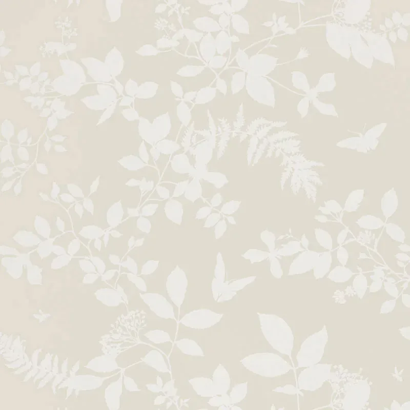 SHADOW VINE BONE Schumacher Wallpaper wallpaper - SKU 5005100