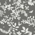 Schumacher SHADOW VINE - CHARCOAL Wallpaper | Buy Online Schumacher SHADOW VINE wallpaper, color CHARCOAL, SKU 5005103