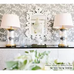 Schumacher SHADOW VINE - CHARCOAL Wallpaper | Buy Online Schumacher SHADOW VINE wallpaper, color CHARCOAL, SKU 5005103