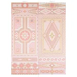 SHELL GROTTO PANEL A CORAL Schumacher Wallpaper wallpaper - SKU 5015166