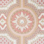 SHELL GROTTO PANEL A CORAL Schumacher Wallpaper wallpaper - SKU 5015166