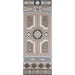 SHELL GROTTO PANEL A ONYX MULTI Schumacher Wallpaper wallpaper - SKU 5015160