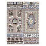 SHELL GROTTO PANEL A ONYX MULTI Schumacher Wallpaper wallpaper - SKU 5015160