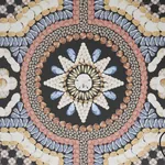 SHELL GROTTO PANEL A ONYX MULTI Schumacher Wallpaper wallpaper - SKU 5015160
