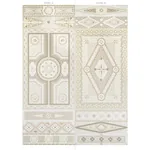 SHELL GROTTO PANEL A SAND Schumacher Wallpaper wallpaper - SKU 5015161