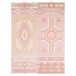 SHELL GROTTO PANEL B CORAL Schumacher Wallpaper wallpaper - SKU 5015167