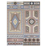 SHELL GROTTO PANEL B ONYX MULTI Schumacher Wallpaper wallpaper - SKU 5015162