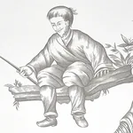 SHENGYOU TOILE DRIFTWOOD Schumacher Wallpaper wallpaper - SKU 5012050