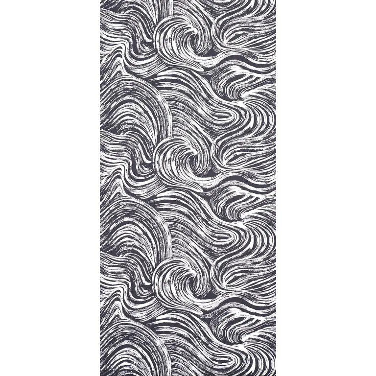 Schumacher SHIO wallpaper, color CARBON, SKU 5013853