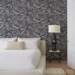 SHIO CARBON Schumacher Wallpaper wallpaper - SKU 5013853
