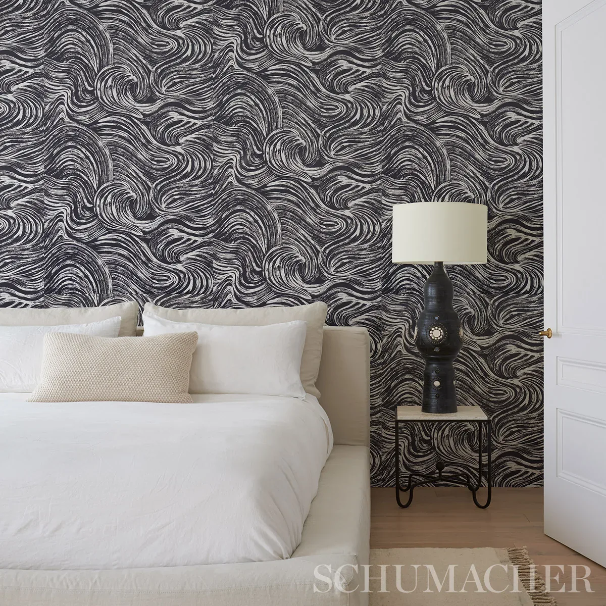 SHIO CARBON Schumacher Wallpaper wallpaper - SKU 5013853