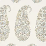 SHIRALA PAISLEY AQUA Schumacher Wallpaper wallpaper - SKU 5009971