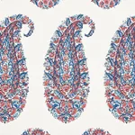 SHIRALA PAISLEY - DELFT & ROSE Schumacher Wallpaper | Wallpa SHIRALA PAISLEY DELFT & ROSE Schumacher Wallpaper wallpaper - SKU 5009970