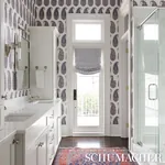 SHIRALA PAISLEY - DELFT & ROSE Schumacher Wallpaper | Wallpa SHIRALA PAISLEY DELFT & ROSE Schumacher Wallpaper wallpaper - SKU 5009970