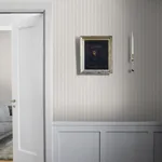 SHIRT STRIPE STONE Schumacher Wallpaper wallpaper - SKU 6858