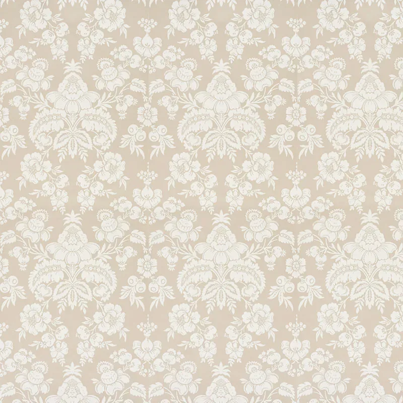 SIMONE DAMASK - STONE Schumacher Wallpaper | Wallpaper Twins SIMONE DAMASK STONE Schumacher Wallpaper wallpaper - SKU 5009612