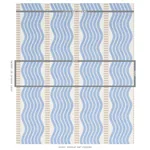 SINA STRIPE BLUE Schumacher Wallpaper wallpaper - SKU 5012122