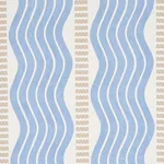 SINA STRIPE BLUE Schumacher Wallpaper wallpaper - SKU 5012122