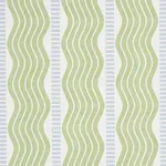 SINA STRIPE GREEN Schumacher Wallpaper wallpaper - SKU 5012120