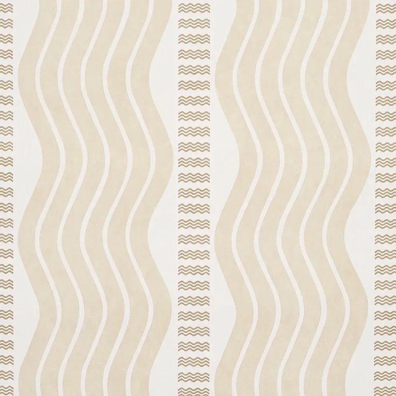 SINA STRIPE - SAND Schumacher Wallpaper | Wallpaper Twins SINA STRIPE SAND Schumacher Wallpaper wallpaper - SKU 5012121
