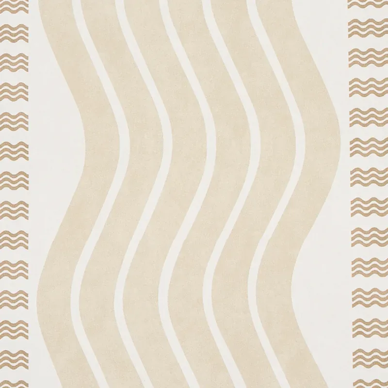 SINA STRIPE - SAND Schumacher Wallpaper | Wallpaper Twins SINA STRIPE SAND Schumacher Wallpaper wallpaper - SKU 5012121