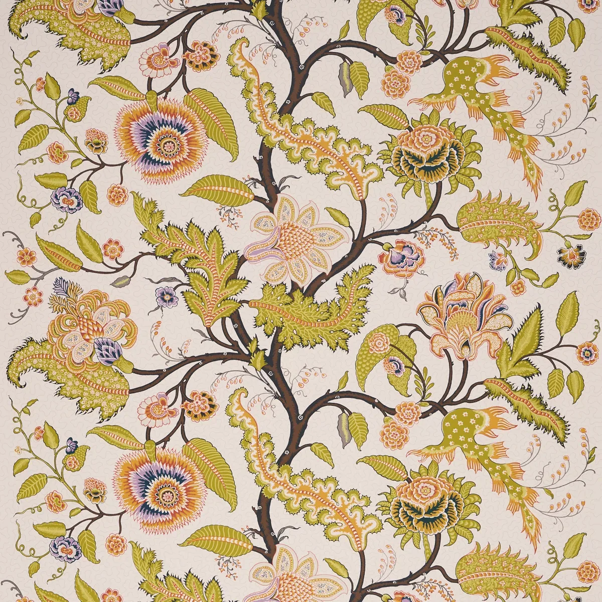 SINHALA SIDEWALL BITTERSWEET Schumacher Wallpaper wallpaper - SKU 5006610