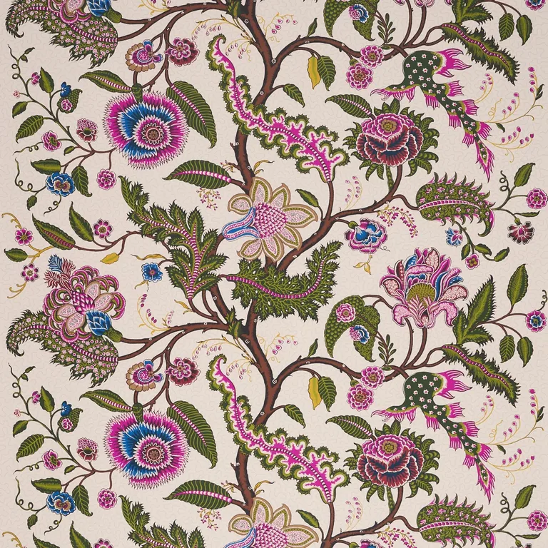 Schumacher SINHALA SIDEWALL wallpaper