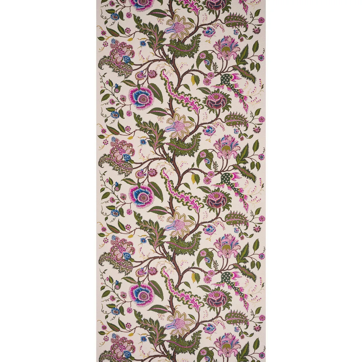 SINHALA SIDEWALL JEWEL Schumacher Wallpaper wallpaper - SKU 5006614