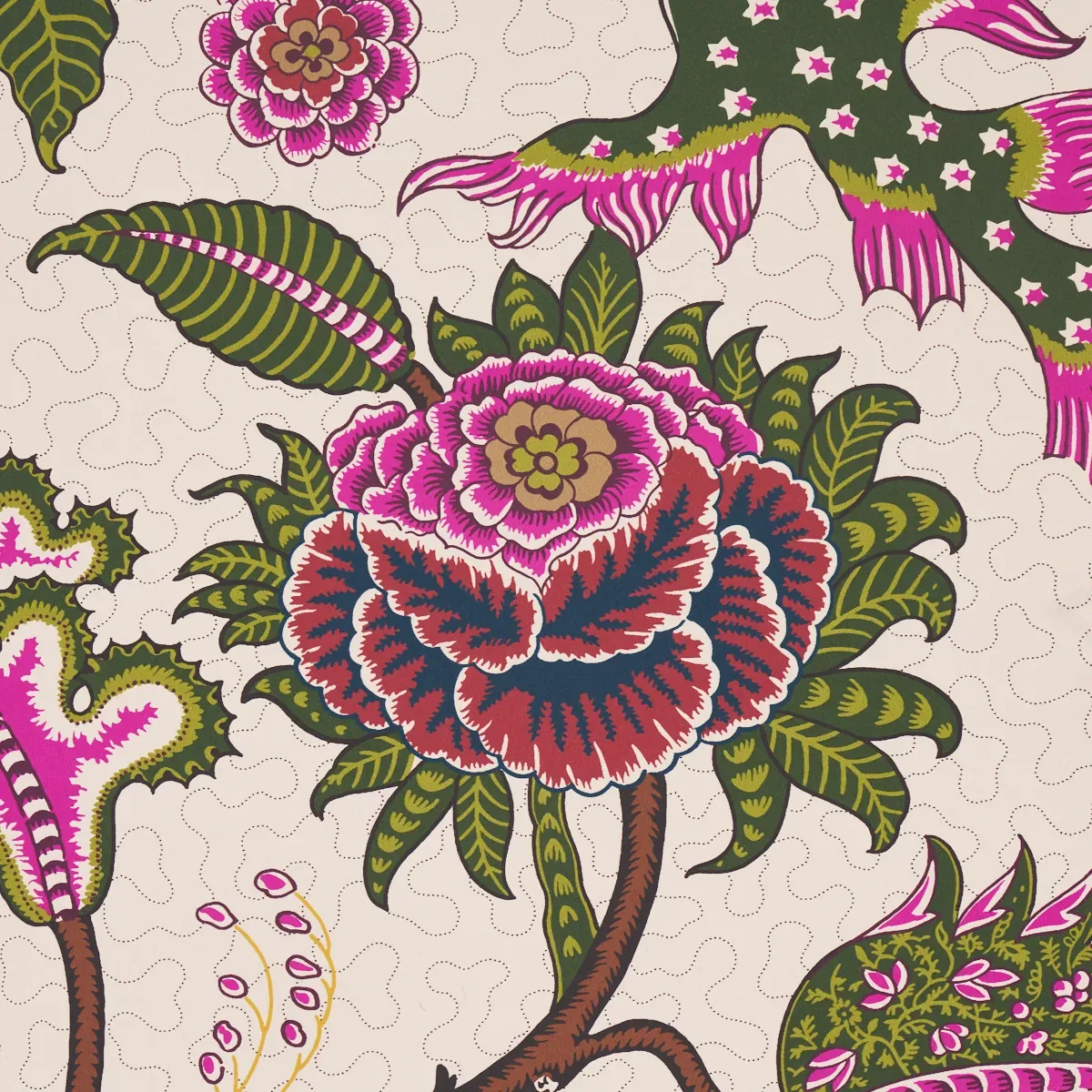 SINHALA SIDEWALL JEWEL Schumacher Wallpaper wallpaper - SKU 5006614